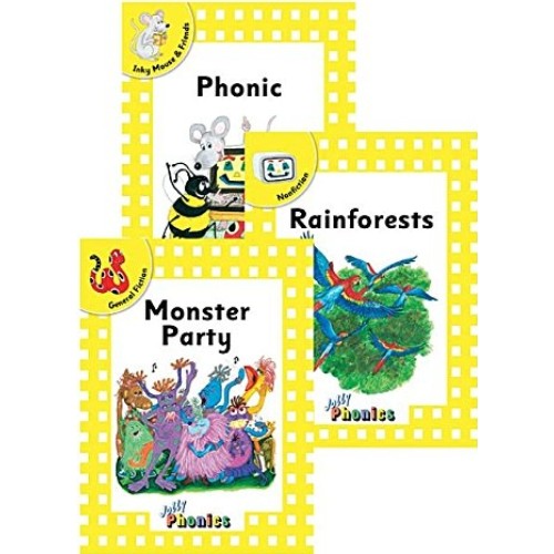 JOLLY PHONICS READERS LEVEL 2, COMPLETE SET: IN PRINT LETTERS