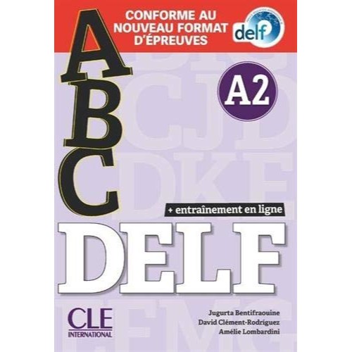 ABC DELF ADULTE NIVEAU A2 + LIVRET + CD NOUVELLE ED