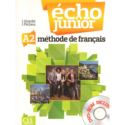 ÉCHO JUNIOR  NIVEAU A2 - LIVRE DE L'ÉLÈVE + DVD