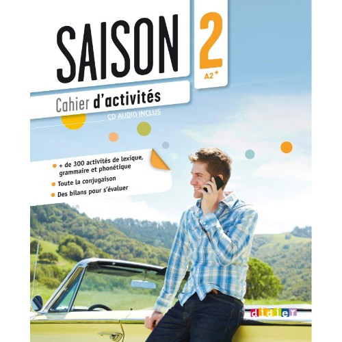 SAISON 2 NIV A2+ - CAHIER + CD AUDIO