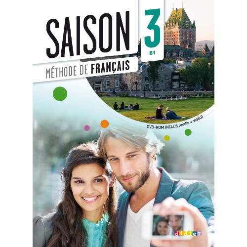 SAISON 3 NIV.B1 - LIVRE + CD MP3 + DVD