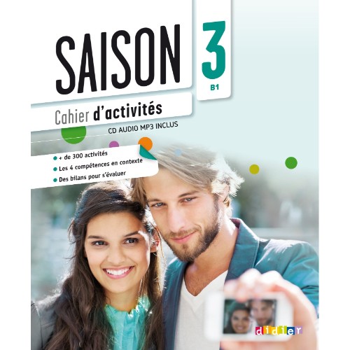 SAISON 3 NIV.B1 - CAHIER + CD MP3