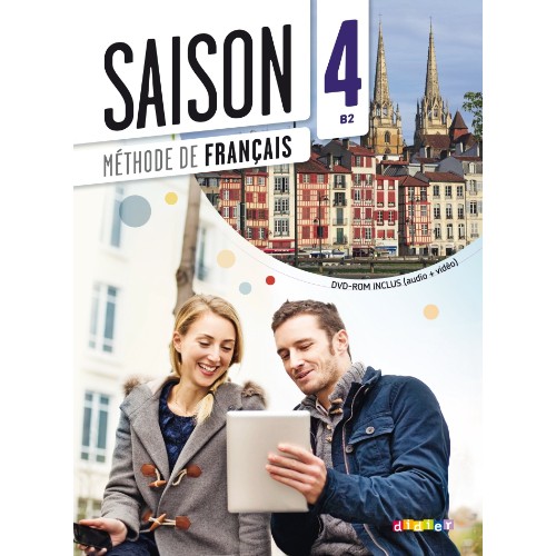 SAISON 4 NIV.B2 - LIVRE + CD MP3 + DVD