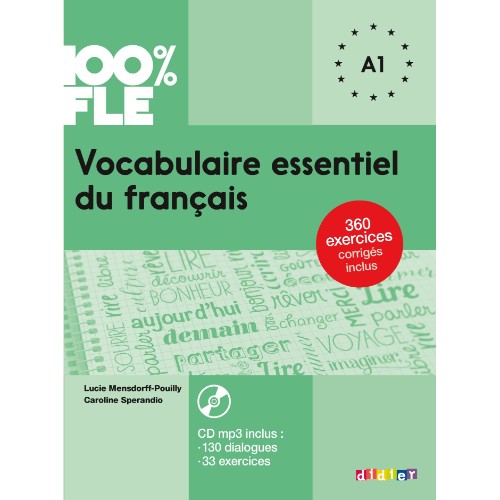 VOCABULAIRE ESSENTIEL DU FRANÇAIS: LIVRE A1 + CD