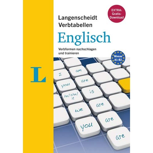 LANGENSCHEIDT VERBTABELLEN ENGLISCH BUCH MIT KONJUGTIONSTRAINER ZUM DOWNLOAD