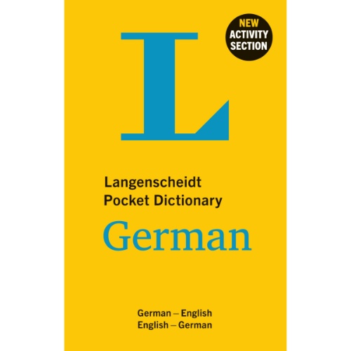 LANGENSCHEIDT POCKET DICTIONARY GERMAN DEUTSCH ENGLISCH- ENGLISCH DEUTSCH