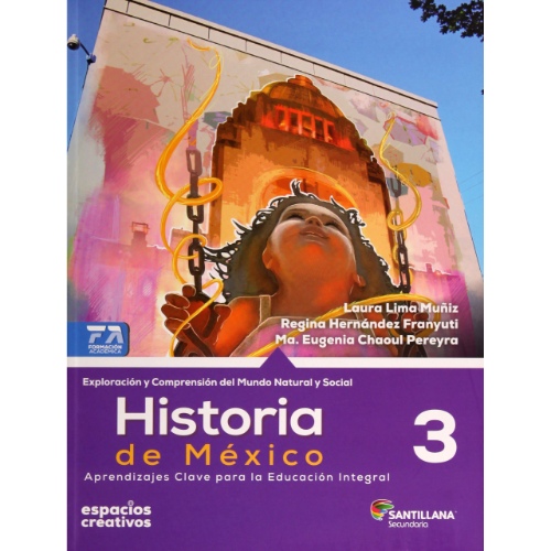 HISTORIA DE MEXICO 3 ESPACIOS CREATIVOS