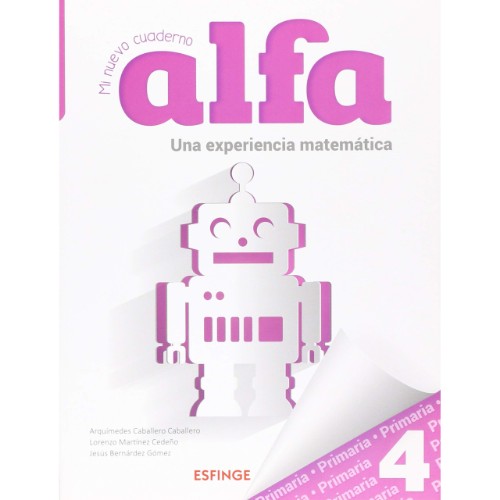 MI NUEVO CUADERNO ALFA 4