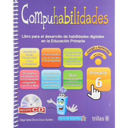 COMPUHABILIDADES, PRIMARIA 6. INCLUYE CD