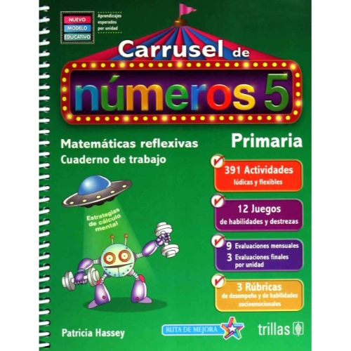 CARRUSEL DE NUMEROS 5: CUADERNO DE TRABAJO