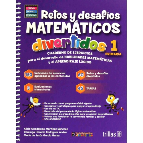 RETOS Y DESAFIOS MATEMATICOS DIVERTIDOS 1. PRIMARIA. CUADERNO DE EJERCICIOS