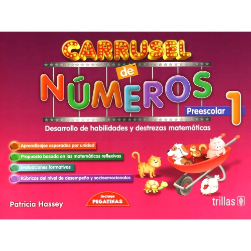 CARRUSEL DE NUMEROS 1. PREESCOLAR