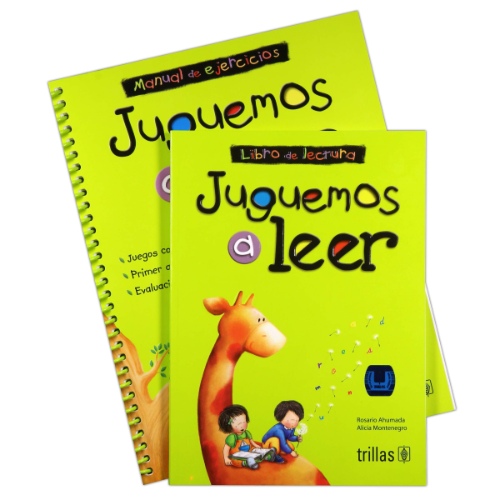 JUGUEMOS A LEER: LIBRO DE LECTURA Y MANUAL DE EJERCICIOS 11A ED 2019