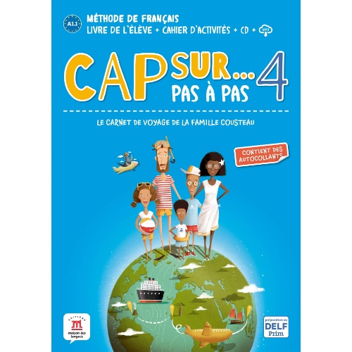 CAP SUR PAS À PAS A2.1 LIVRE DE L´ÉLÈVE+CAHIER D'ACTIVITÉS