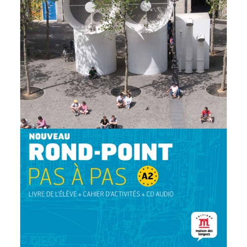 rondpoint-pas-a-pas-a2-livre-de-l-eleve-cahier-d-activites-cd