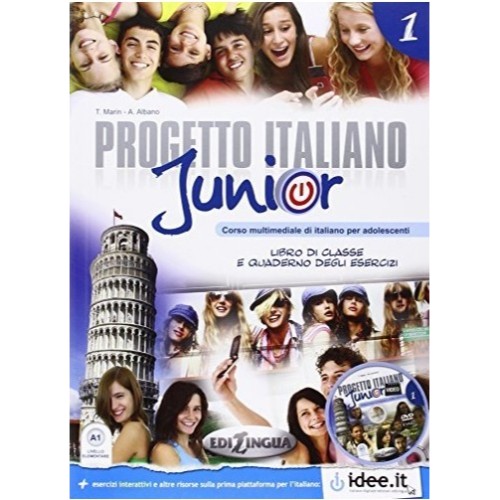 PROGETTO ITALIANO JUNIOR 1 -LIBRO + CD + DVD