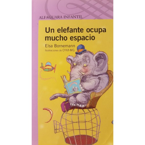 UN ELEFANTE OCUPA MUCHO ESPACIO