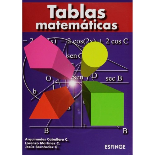 TABLAS MATEMÁTICAS