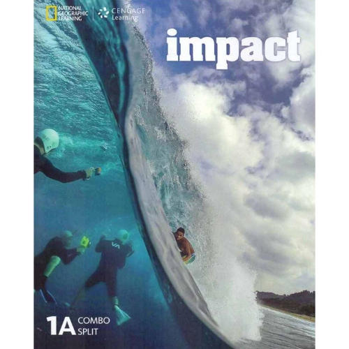 IMPACT 1A COMBO SPLIT + SPARK STICKER AMERICAN ENGLISH