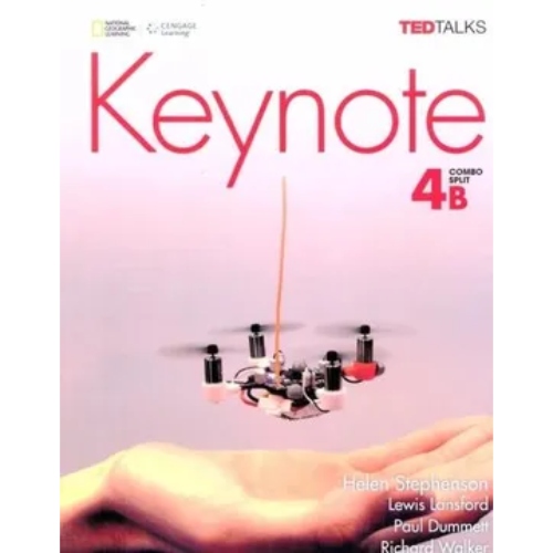 KEYNOTE 4B COMBO SPLIT + SPARK STICKER AMERICAN ENGLISH 1ST EDITION