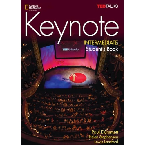 KEYNOTE INTERMEDIATE STUDENT'S BOOK + SPARK STICKER BRITISH ENGLISH 1ST EDITION