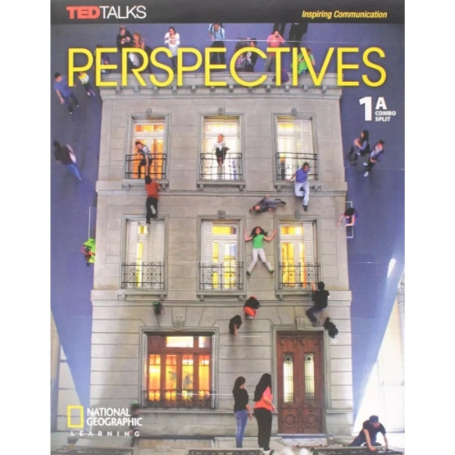 PERSPECTIVES 1A COMBO SPLIT + SPARK STICKER AMERICAN ENGLISH