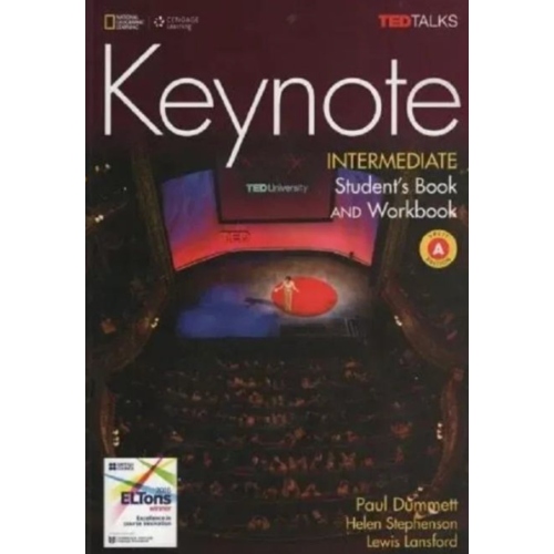 KEYNOTE INTERMEDIATE A COMBO SPLIT + SPARK STICKER BRITISH ENGLISH 1ST EDITION