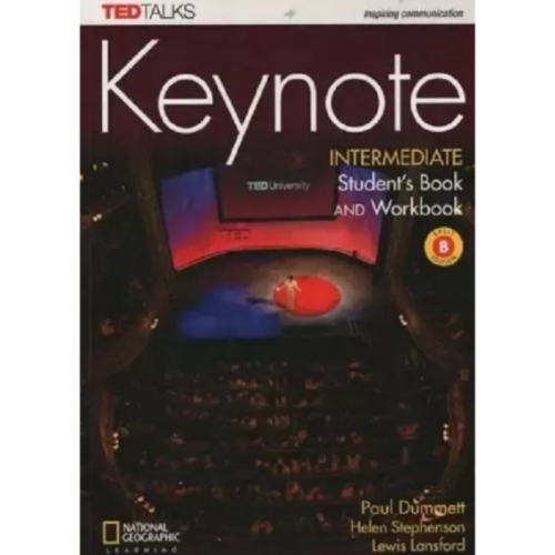 KEYNOTE INTERMEDIATE B COMBO SPLIT + SPARK STICKER BRITISH ENGLISH 1ST EDITION