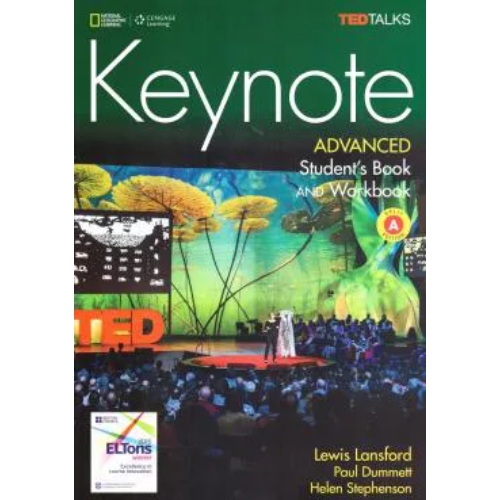 KEYNOTE ADVANCED A COMBO SPLIT + SPARK STICKER BRITISH ENGLISH 1ST EDITION